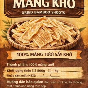 Măng khô HT Flavor
